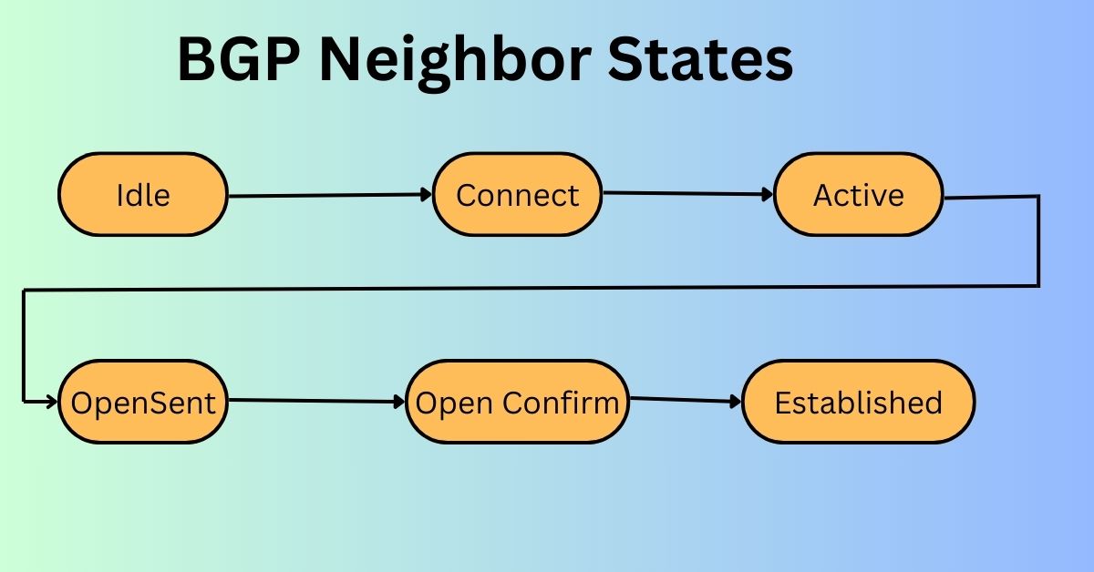 bgp neighboring state