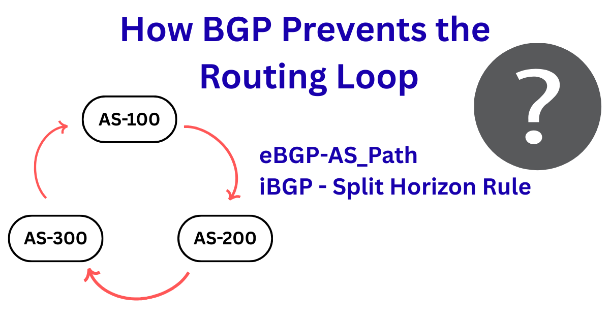 how bgp prevents the routing loop